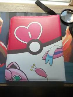 New Pokemon 9 Pocket Zipper Binder Holds 360 Cards 40 Pages Jigglypuff - Image 2