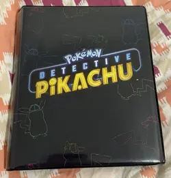 2019 Pokemon Detective Pikachu Complete Set 1-18 + 9 Promos Cards With Binder - Image 1