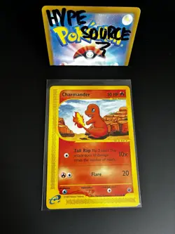 Charmander 97 & 98 /165 2002 Expedition Pokemon Card TCG Vintage WOTC Common NM - Image 4