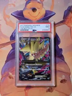 PSA 9 Mega Manectric EX Full Art 174/171 Best of XY Japanese Pokemon Card - Image 1