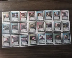 1994-95 Star Trek Unlimited CCG 24 Character Card Lot UNPLAYED MINT - Image 1