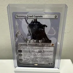 Tezzeret, Cruel Captain (Borderless) Edge of Eternities Mtg - Image 1