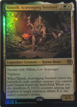 Magic - Yannik Scavenging Sentinel - 19/322 - Commander 2020 - WoTC - Image 1