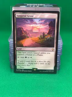 MTG - SUNPETAL GROVE - Final Fantasy Com (R) - Image 1