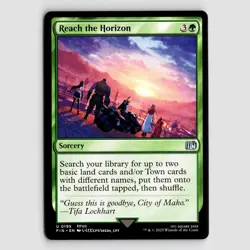 Reach the Horizon - FIN #195 Uncommon - NM / Mint FINAL FANTASY Single - Image 1