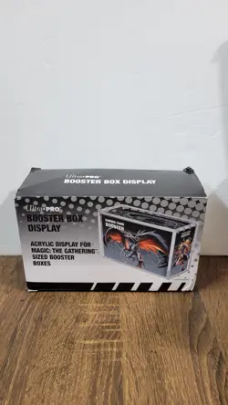 Ultra Pro Acrylic Booster Box Display Case - MAGIC MTG Sized Boxes UV Prot. NIB - Image 1