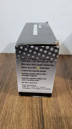 Ultra Pro Acrylic Booster Box Display Case - MAGIC MTG Sized Boxes UV Prot. NIB - Image 2