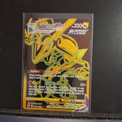 Pokemon TCG Card Rayquaza VMAX TG29/TG30 Silver Tempest Holo Secret Rare 2022 - Image 1