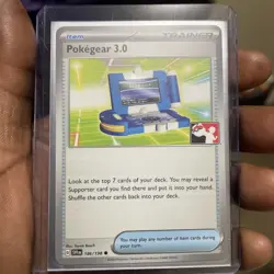 Pokegear 3.0 186/198 Pokemon Play! Prize Pack Series 3 - Image 1