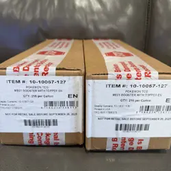 Lot of 2 Pokemon Mega Evolutions Booster Box Cases of 6 Each 12 Total Brand New - Image 3