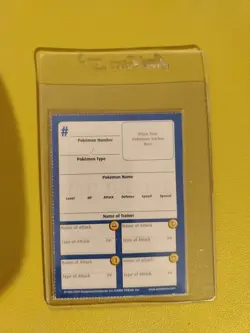 2000 Nintendo Power Pokemon Stadium Mewtwo Insert Card. Extremely Rare Raw Card. - Image 4