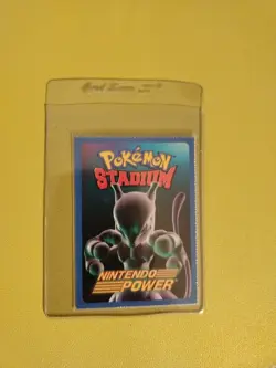 2000 Nintendo Power Pokemon Stadium Mewtwo Insert Card. Extremely Rare Raw Card. - Image 5