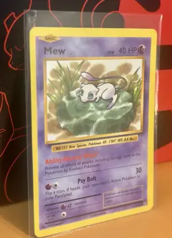 Mew 53/108 Non-Holo Pre Release Deck Exclusive XY Evolutions Rare Pokemon - Image 2
