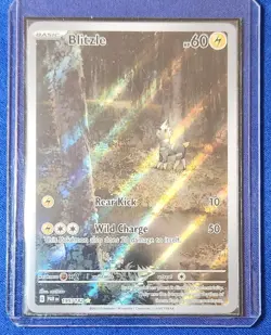 Pokemon - Blitzle - Illustration Rare 195/182 - 2023 Paradox Rift - Image 1