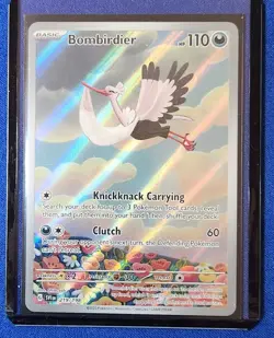 Pokemon - Bombirdier - Illustration Rare 219/198 - 2023 Scarlet & Violet - Image 1