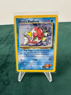 Misty's Magikarp 88/132 Unlimited Pokemon Gym Challenge NM - Image 1