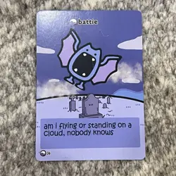Pokiebubies 1st Edition Battie (Golbat) #36 Derpy Pokemon Fan Art Set 1 - Image 1