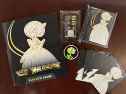 Pokemon - Mega Gardevoir - ETB 65 Sleeves, Dice, Dividers, Coin, & Players Guide - Image 1