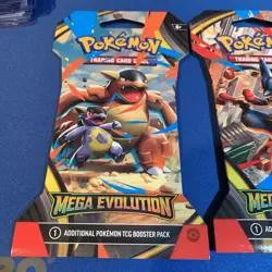 Pokemon Mega Evolution Booster Pack Blister X3 New And Sealed - Image 2