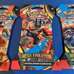 Pokemon Mega Evolution Booster Pack Blister X3 New And Sealed - Image 3