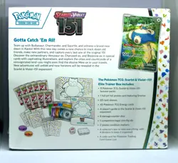 Pokemon TCG 151 Elite Trainer Box ETB Scarlet & Violet Factory Sealed New - Image 3