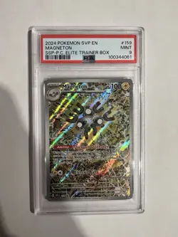 Magneton SVP 159 Pokemon Center Stamp Promo PSA 9 Mint 2024 Pokemon - Image 1