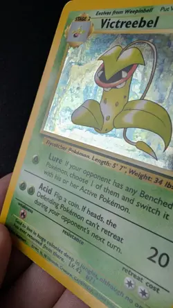 Victreebel 14/64 Jungle - Holo Rare - Vintage Pokemon TCG WOTC 1999 - LP - Image 5