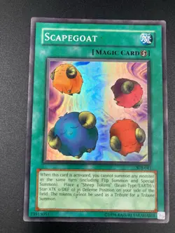 YuGiOh! Scapegoat - Super Rare - SDJ-041 - Image 1