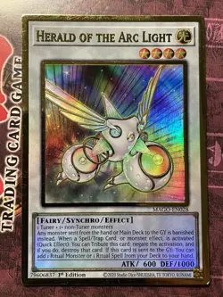 Herald Of The Arc Light - MAGO-EN028 - Gold Rare - 1st Edition - VLP - Image 1