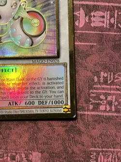 Herald Of The Arc Light - MAGO-EN028 - Gold Rare - 1st Edition - VLP - Image 2