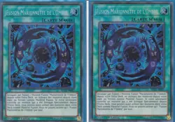 Yu-Gi-Oh! 2x Fusion Marionnette de l'Ombre SHVA-FR057 1ere Ed. Secret COMME NEUF - Image 1