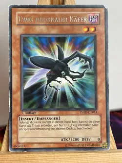 Ewig Infernaler Kafer TSHD-DE014 Rare Deutsch VG YUGIOH - Image 1