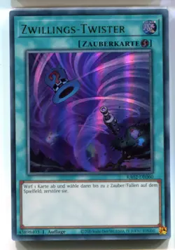 Yu-Gi-Oh! Zwillings Twister Ultra Rare RA02-DE060 - Image 1