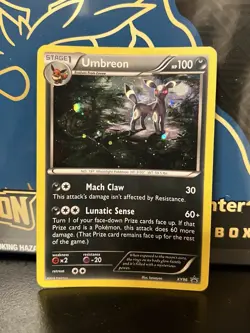 Pokemon Umbreon Black Star Promo XY96 Cosmos Holo Promo Card - Image 1