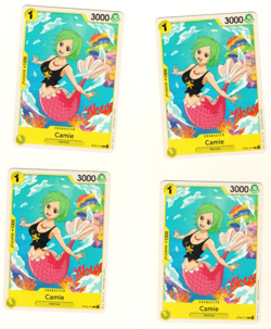 Set Of 4 Camie OP03-101 Common Pillars Of Strength One Piece Trading Card - Image 1