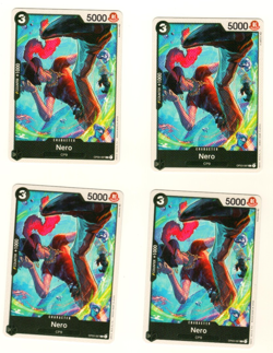 Set Of 4 Nero OP03-087 Common Pillars Of Strength One Piece Trading Card - Image 1