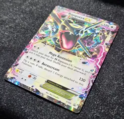Pokemon TCG Rayquaza EX XY69 Black Star Promo 2015 Holo Card LP - Image 2