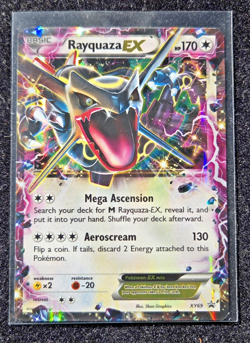 Pokemon TCG Rayquaza EX XY69 Black Star Promo 2015 Holo Card LP - Image 5