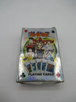 Vintage Yu-Gi-Oh! Poker Playing Card Deck *Rare* OPENED - Image 1