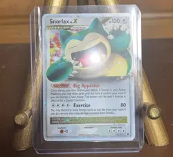 Pokemon TCG Snorlax LV.X Rising Rivals Holo Card 111/111 - Image 1