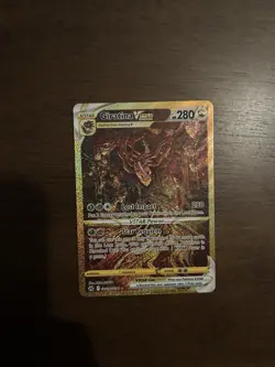 Pokemon TCG Crown Zenith Origin Forme Giratina VSTAR GG69/GG70 Secret Rare Card - Image 1