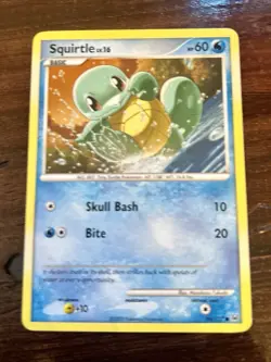 Squirtle 96/127 Common Platinum Non Holo Pokemon Card - Image 1