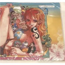 Official One Piece TCG Nami Playmat + Usopp Promo Card Limited Edition Vol.3 New - Image 4