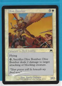 Magic MTG - Onslaught "Dive Bomber" FOIL X1 - Image 1