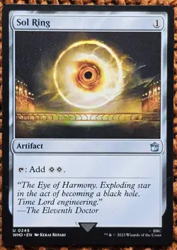 ✨Sol Ring✨ MTG | Universes Beyond: Doctor Who | NM/M | U 0245 - Image 1
