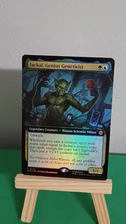 2025 Magic The Gathering MTG R 0272 Jackal Genius Geneticist Foil - Image 2