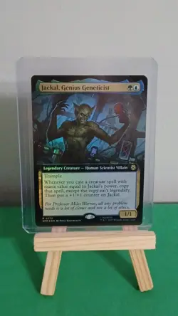 2025 Magic The Gathering MTG R 0272 Jackal Genius Geneticist Foil - Image 5