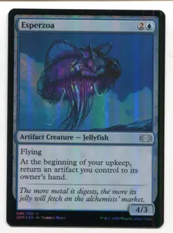 Magic The Gathering MTG Double Masters Foil Card #49 Esperzoa - Image 1