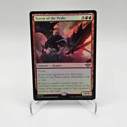 Terror of the Peaks Outlaws of Thunder Junction OTJ 0149 MTG Near Mint - Image 1