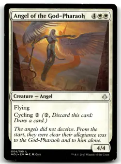 MTG Angel of the God-Pharaoh U Hour of Devastation 4 MP - Image 1